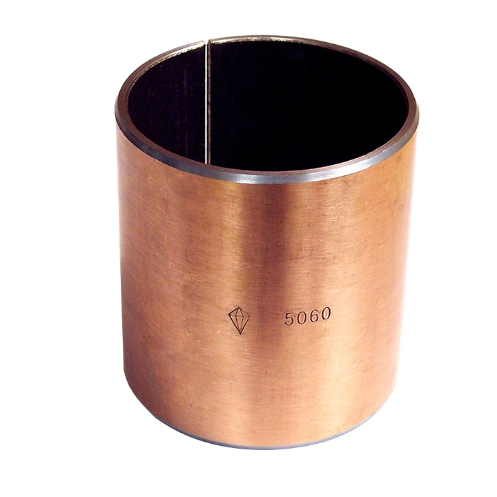 Cylindrical wrapped bushing