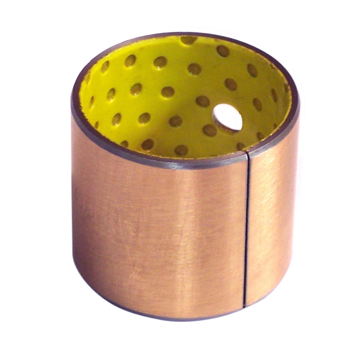 Cylindrical relubricating bushing